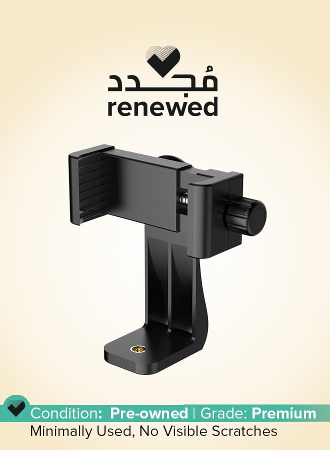 Renewed - Adjustable Clamp Phone Tripod Mount Adapter - Image 1