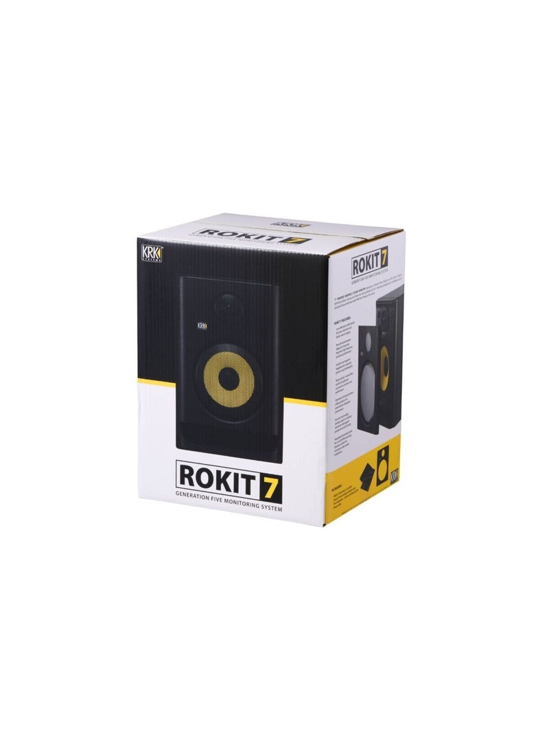 KRK KRK ROKIT 7 5th Generation - 7" Powered Studio Monitor - Black - Image 4