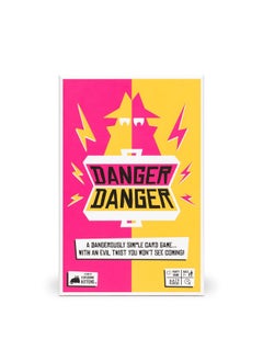 إكسبلودنج كيتنس أل أل سي لعبة Danger Danger من Exploding Kittens - من 2 إلى 8 لاعبين - من سن 7 سنوات فما فوق - مدة اللعب 10 دقائق - لعبة بطاقات استراتيجية سريعة الوتيرة - لعبة حفلات، ليلة ألعاب عائلية، لعبة بطاقات للأطفال والكبار  - Image 1