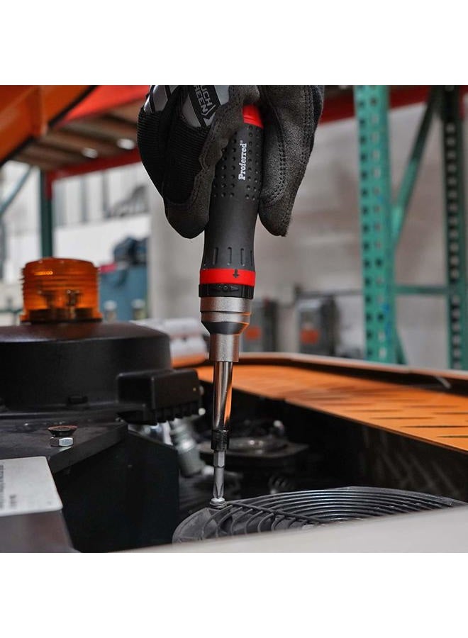 Proferred T29004 Interchangeable Bit Screwdriver Sets, Ratcheting 19 Piece, All in One. - Image 3