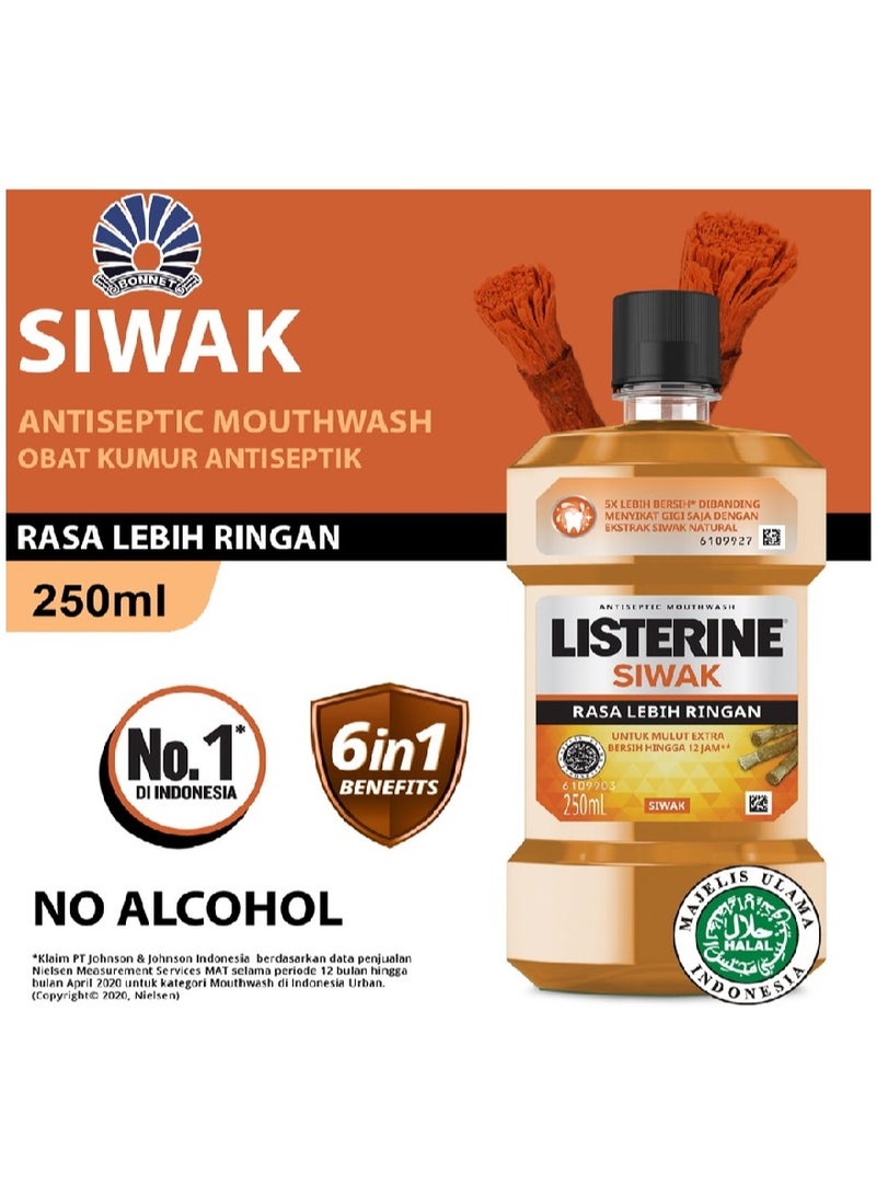 ليسترين مسواك غسول يومي للفم - 250 مل - Image 2