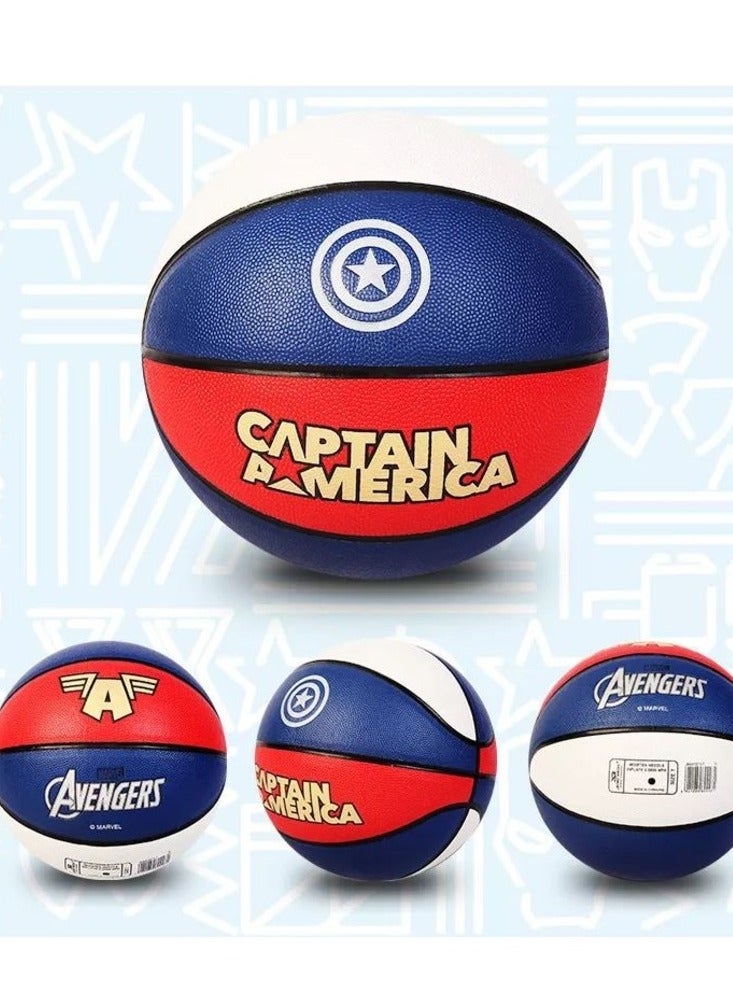 جوريكس كرة السلة، كرة سلة عالية الجودة لجميع الملاعب، كرة سلة شكل مارفل الافنجرز, مقاس 25 × 25 × 25 سم للعب في الأماكن المغلقة أو الهواء الطلق للمسابقات اللعب الترفيهي للأولاد والبنات والبالغين والأطفال - Image 2