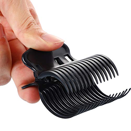 Syhood 24 Pieces Hot Roller Clips Plastic Hair Curler Claw Clips Replacement Roller Clips for Women Hair Section Styling - Image 3