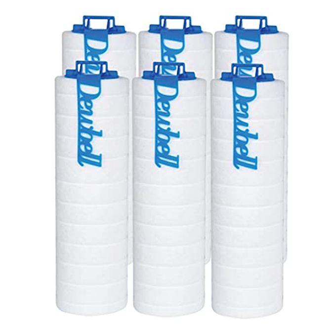 Dewbell Refill Filter Cartridge (Standard Type) Water Purification Filter Removes Rust and Harmful Substances(6pcs) - Image 1