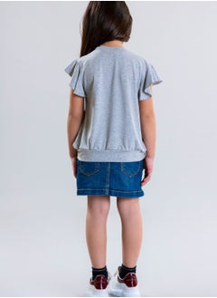 Pear Concept Kids Cherry Embroidered T-Shirt  - Image 2