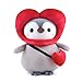 Anboor 98 Love Penguin Stuffed Animal Cute Penguin Soft Plush Toy with Love Outfit Perfect for Boys Girls Kids Ages 3 and Up - Image 2