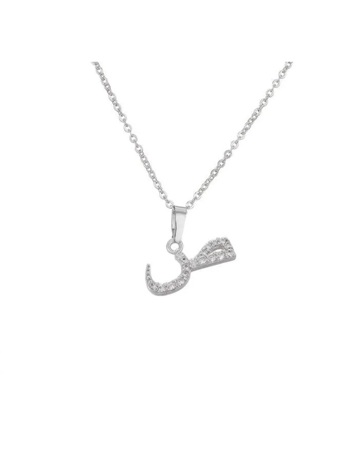 روفو Arabic Letter 'Saad' Necklace 18k Gold Plated