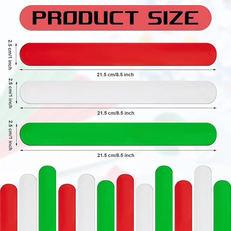 Charniol Wrapping Paper Holder - 12 Pieces (Red, Green) - Silicone & Metal - 1 x 9 Inches - Gift Wrap Storage Containers - Ideal for Adults - No Assembly Required - Image 2