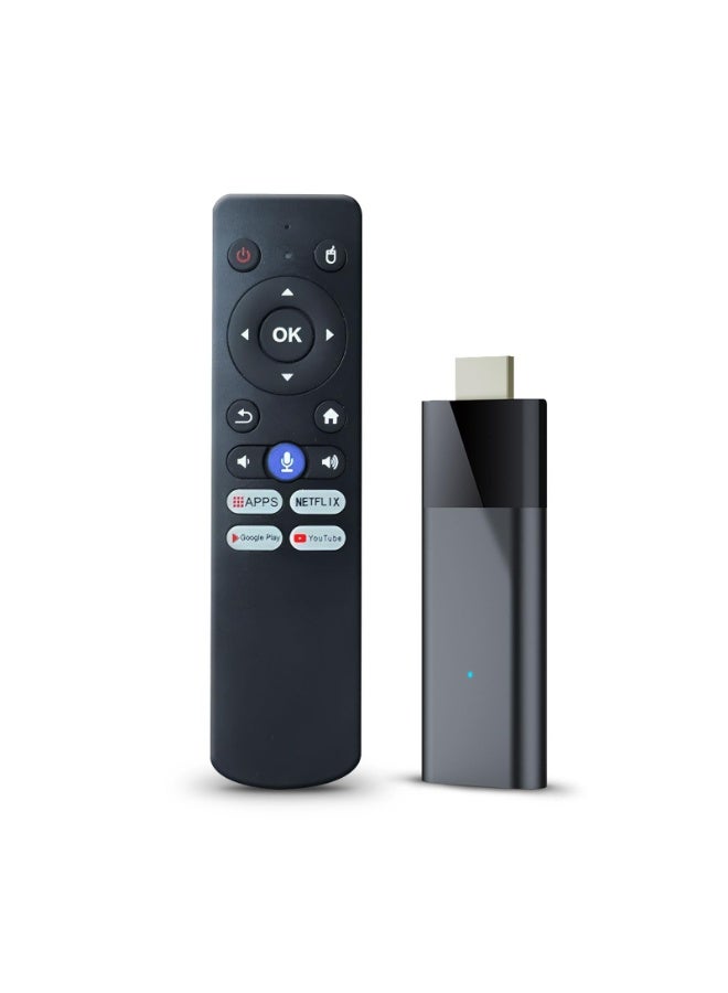 Android TV Stick 4K, 2025 Android TV Stick 10.0 2GB RAM 16GB ROM, Tv Stick 4K Ultra HD H313 CPU Supports 2.4G/5G Wi-Fi Bluetooth 5.0 USB HDR10 with Bluetooth Voice Remote Control