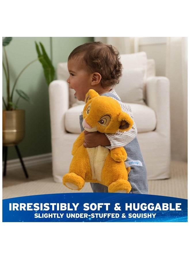 GUND دببة غوند الرسمية من ديزني سيمبا، دمية ناعمة جداً، ملك الأسد، حيوان محشو للأطفال والرضع، أصفر، 12.5 إنش - Image 3