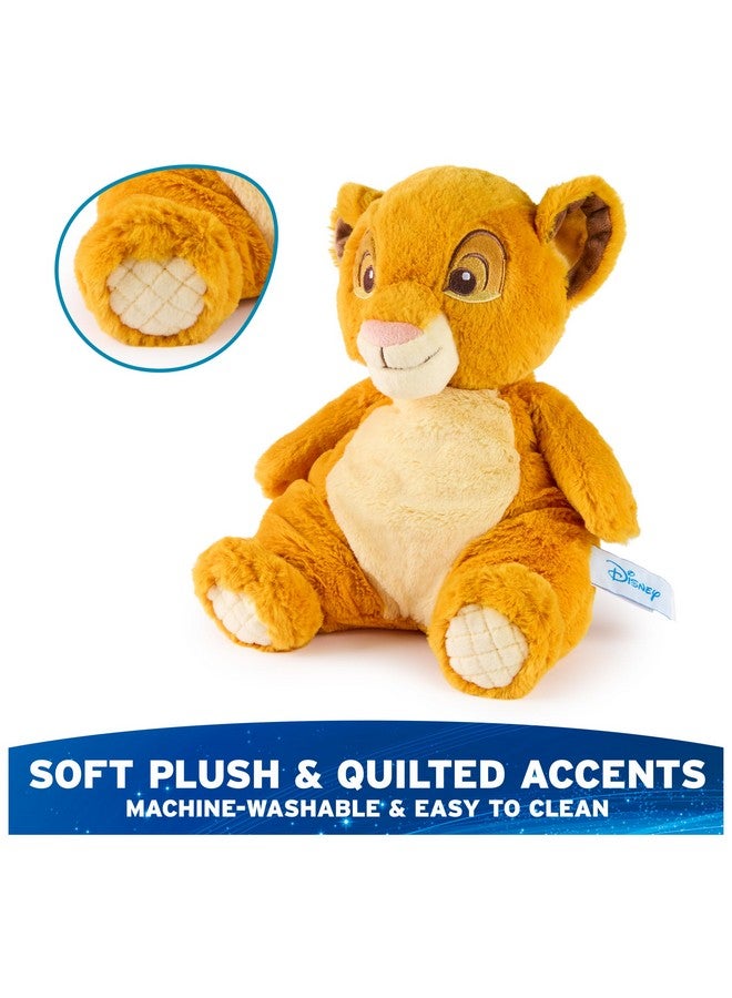 GUND دببة غوند الرسمية من ديزني سيمبا، دمية ناعمة جداً، ملك الأسد، حيوان محشو للأطفال والرضع، أصفر، 12.5 إنش - Image 5