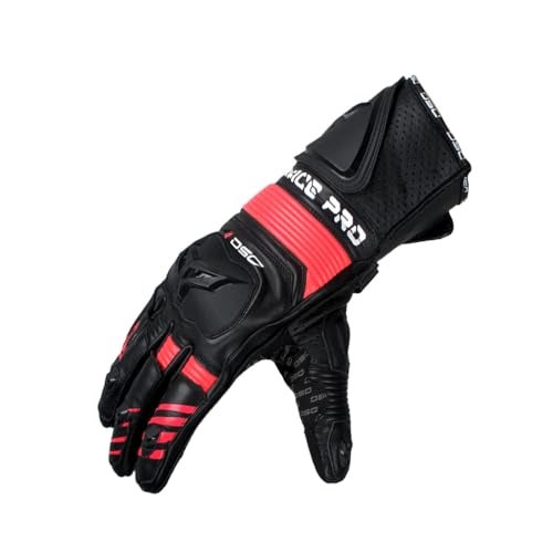 DSG Race Pro Sport Riding Gloves : Black Red (Size-2XLarge) - Image 4