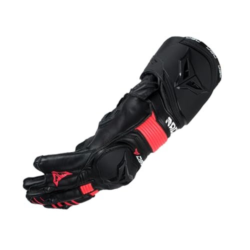 DSG Race Pro Sport Riding Gloves : Black Red (Size-2XLarge) - Image 5
