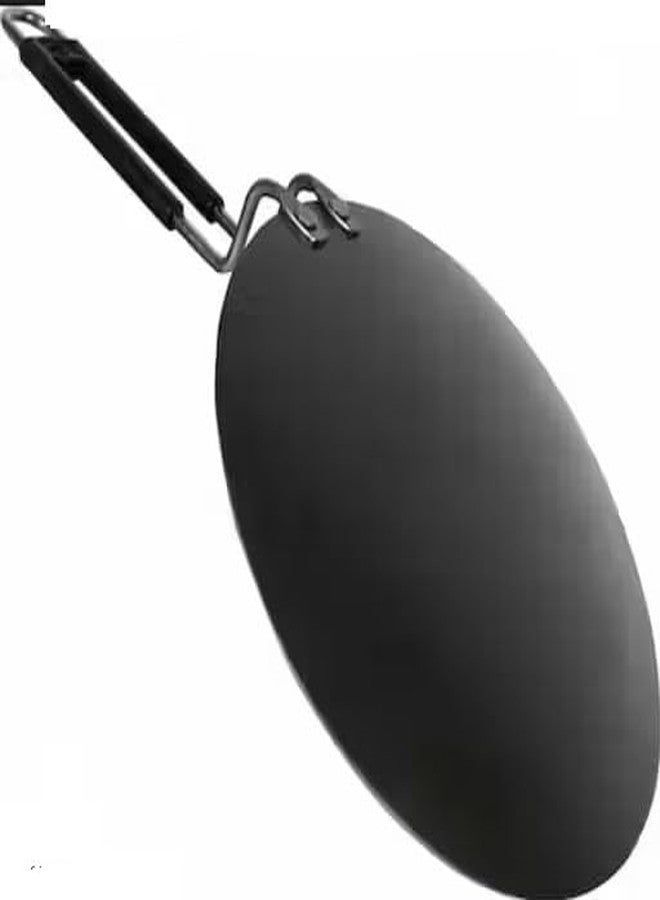 Ved Traders Loha tawa Steel Handle with Free Momo chimta Ved_Tawa_07 - Image 3