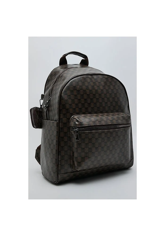 أر أند بي Checked Dome Backpack
