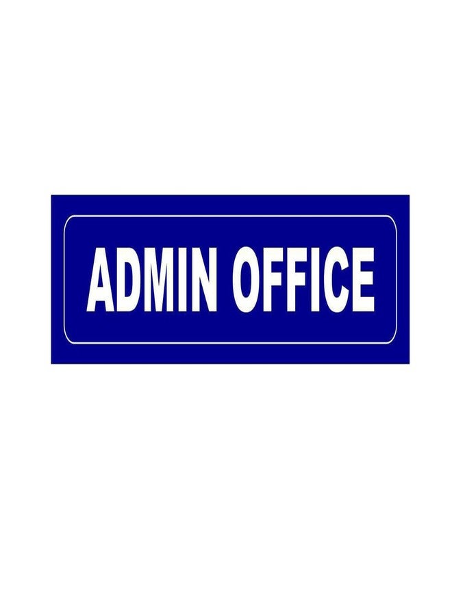 DECOR KAFE - Office Sunboard Material WATERPROOF Sign Vinyl Lamination Print Sticker Board For Office Back Side Double Tape (8" X 4") - Image 2