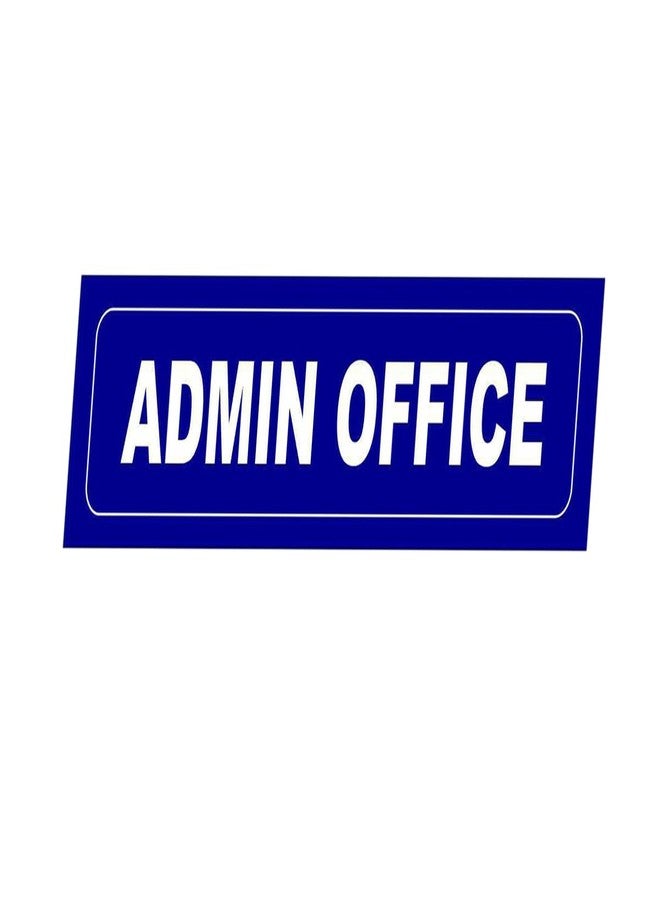 DECOR KAFE - Office Sunboard Material WATERPROOF Sign Vinyl Lamination Print Sticker Board For Office Back Side Double Tape (8" X 4") - Image 1