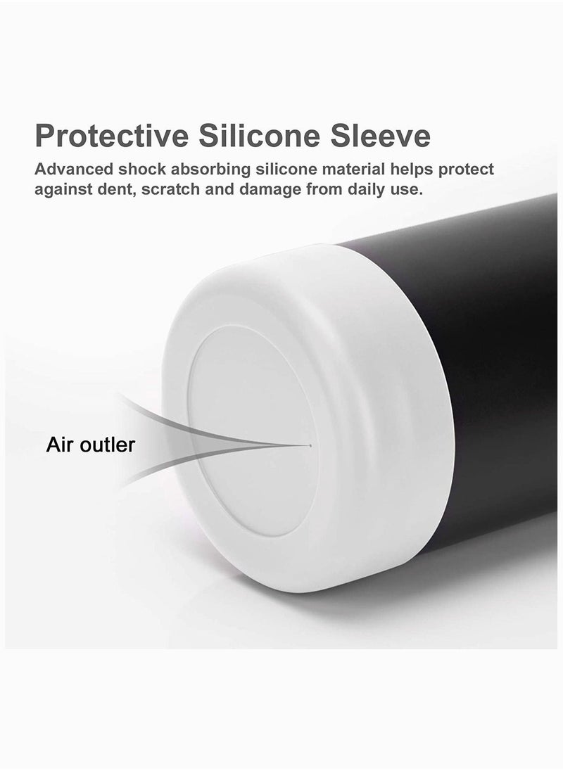 Generic Hydro Flask Boot, Hydro Sport Water Bottles Flask Anti-Slip Bottom Sleeve Cover, Compatible With Hydro Flask And More Water Bottles, Anti-Slip Bottom Sleeve Cover, White Color  - Image 4