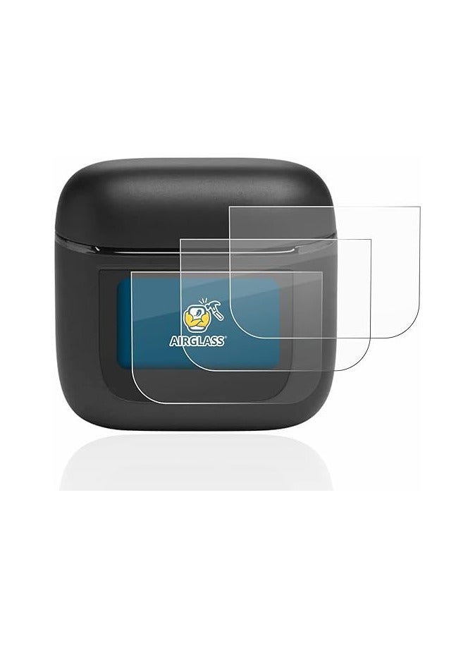 Compatible for JBL TOUR PRO 2 Screen Protector (3 Pack) HD PET Film, For Earbuds charging case screen - Image 1