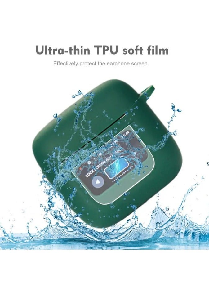 Compatible for JBL TOUR PRO 2 Screen Protector (3 Pack) HD PET Film, For Earbuds charging case screen - Image 5