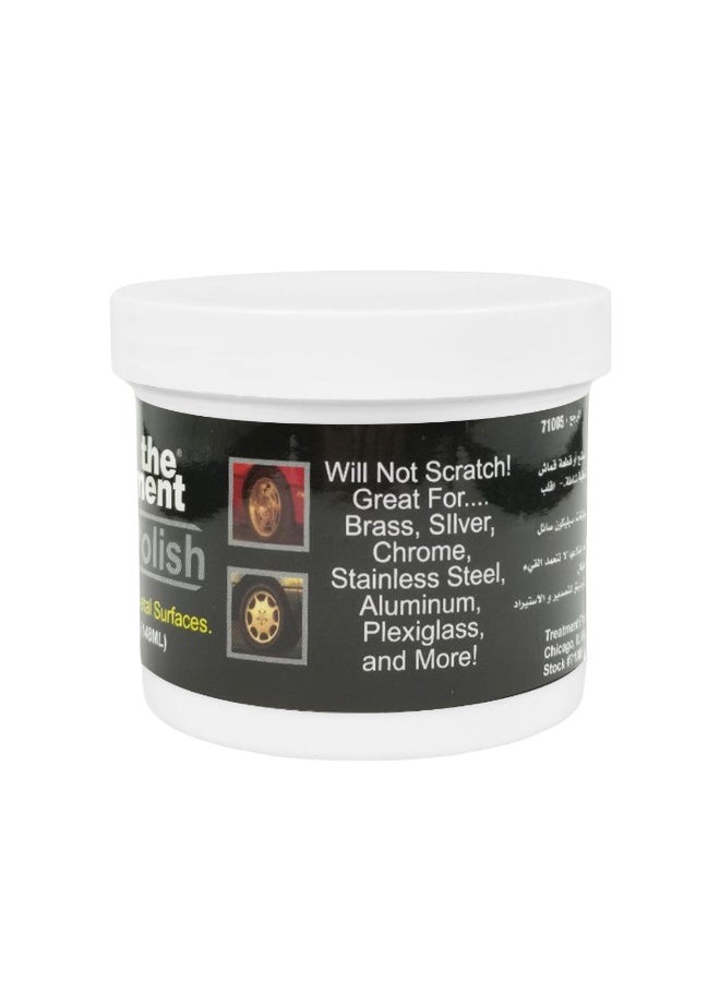 The Treatment Metal Polish 148ML, Multi-Metal Surface Cleaner & Polishing Compound, Stain & Tarnish Remover for Car Wheels, Chrome, Brass, Copper, Stainless Steel & Automotive Metal Care-The Treatment - Image 4
