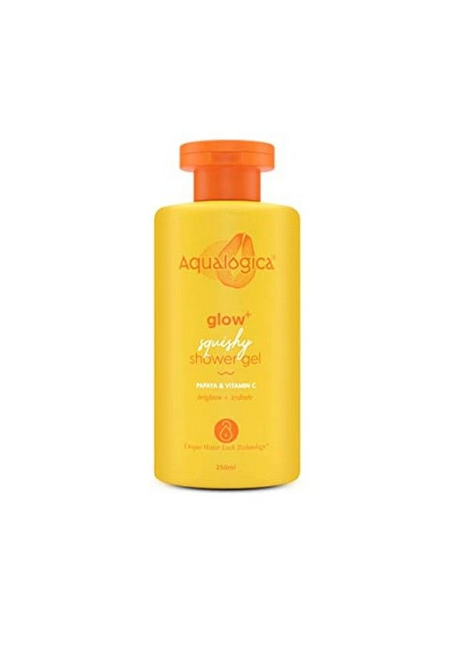 Aqualogica - Glow+ Squishy Shower Gel With Vitamin C & Papaya 250 Ml - Image 1