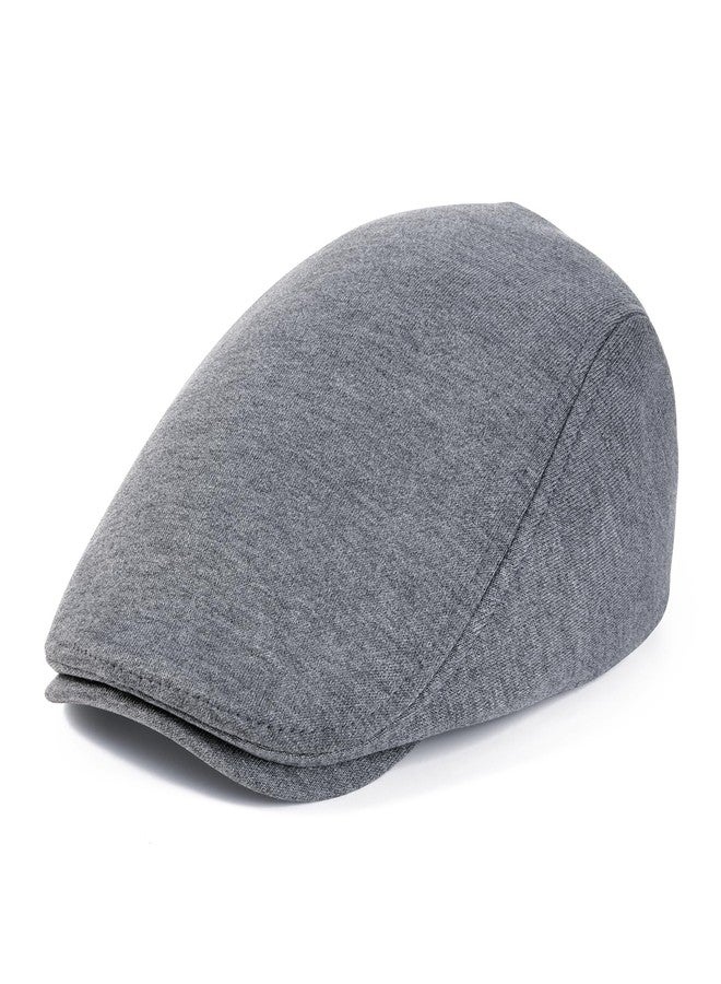 VOBOOM Men's Cotton Flat Ivy Gatsby Newsboy Driving Hat Cap (Style2-Dark Grey) - Image 5