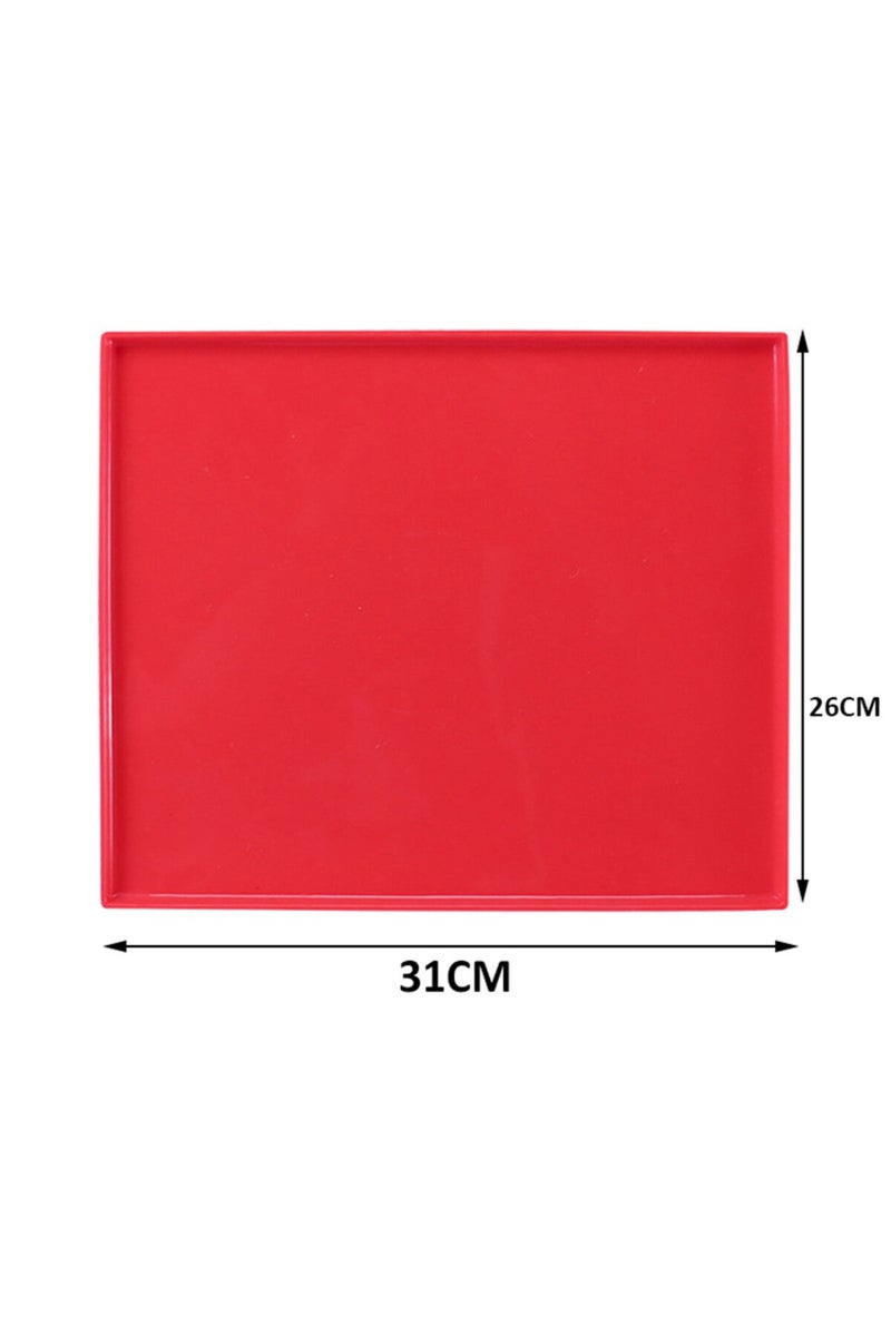 حصيرة سويسرول حمراء غير لاصقة، أدوات خبز ومعجنات، حصيرة خبز سيليكون، قالب لفائف الكيك، وسادة كيك سيليكون