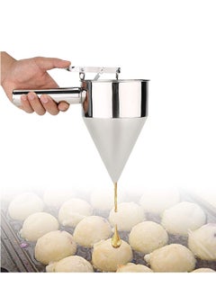 DLC Piston Funnel - Stainless Steel Baking and Dessert Funnel Cooking Tools with Rack for Home Kitchen Use  - Image 3