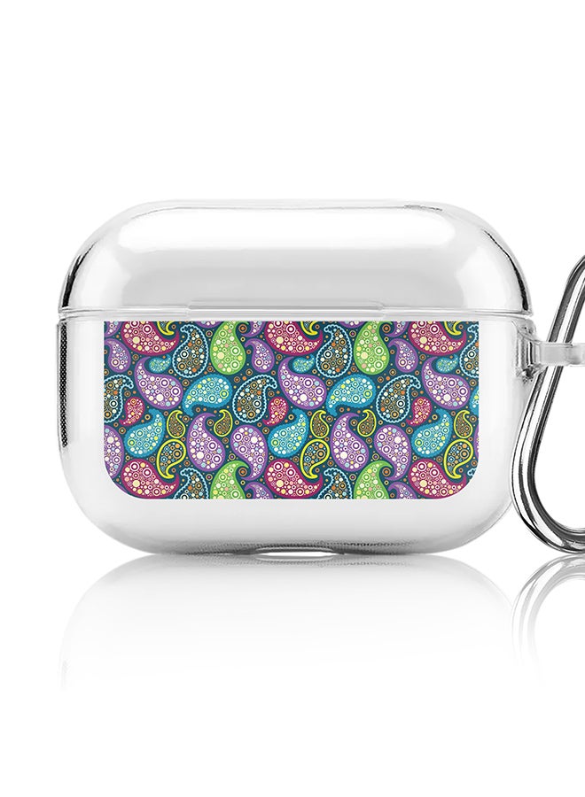 Stylizedd Classic Clear printed Case for Apple AirPods Pro 2nd Generation Thin Transparent Cover [Designed for Apple AirPods Pro 2nd Generation] - Indian Summer - Image 1