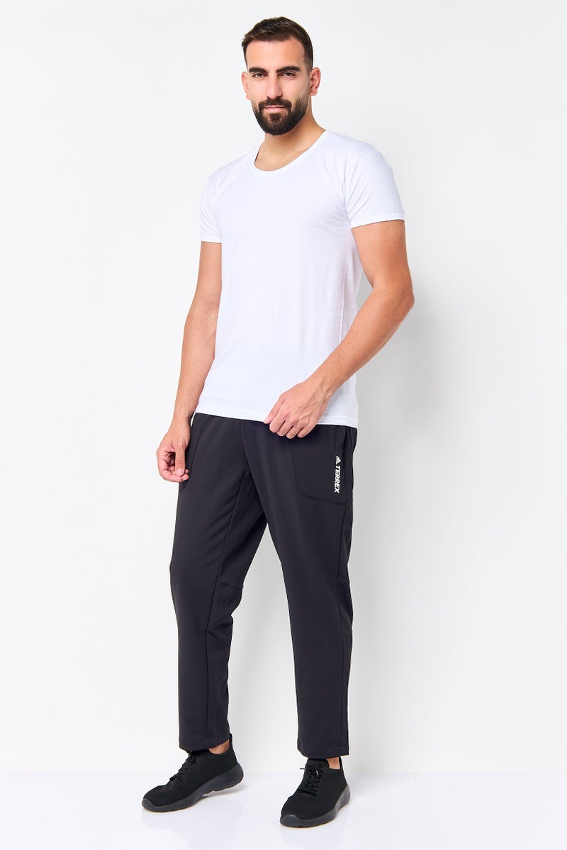 Adidas سروال تدريب رياضي للرجال من أديداس × تيركس، أسود - Image 2