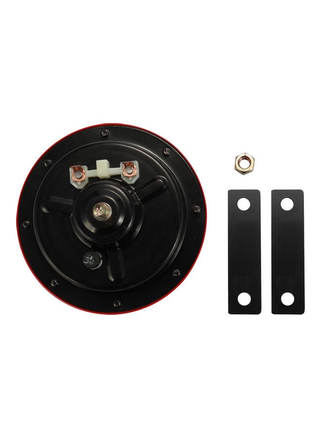NIBEMINENT 2-Piece 12V 220dB Loud Compact Electric Blast Tone Air Horn Kit For Motorcycle Car  - Image 2