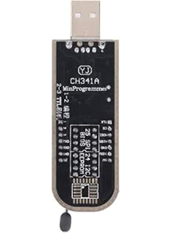 25 SPI Series 24 EEPROM CH341A BIOS Writer Routing LCD Flash USB Programmer