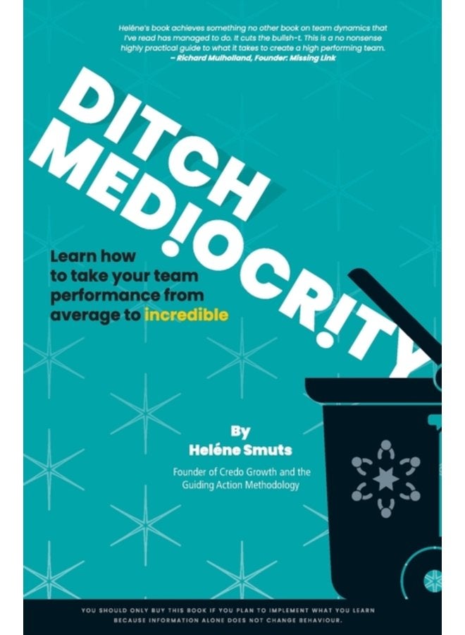 Ditch Mediocrity - Hardback