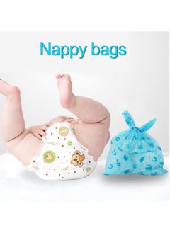 180-Piece Disposable Diaper Bag Refills with Dispenser, Safe and Odour Control Biodegradable Baby Nappy Sacks for Collecting Nappies and Garbage, Blue - pzsku/Z57BC99BE4EAB8881D9D8Z/45/_/1702448457/98fda414-ceb4-4a11-8add-24cb2315fab1