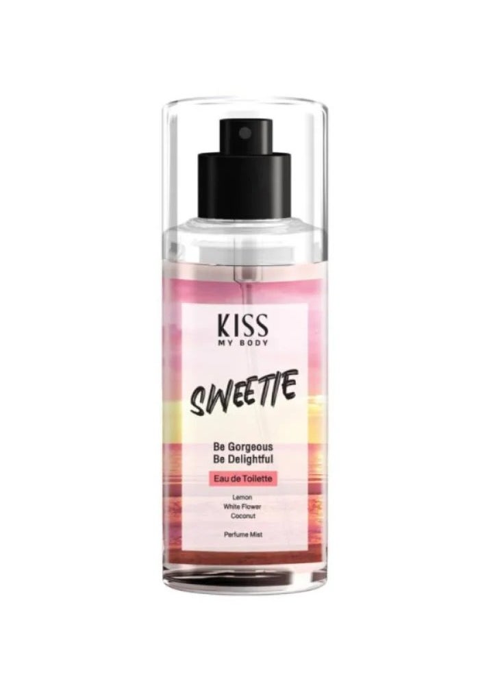 KISS MY BODY Sweety Eau De Toilette For Hair And Body  88 Ml 