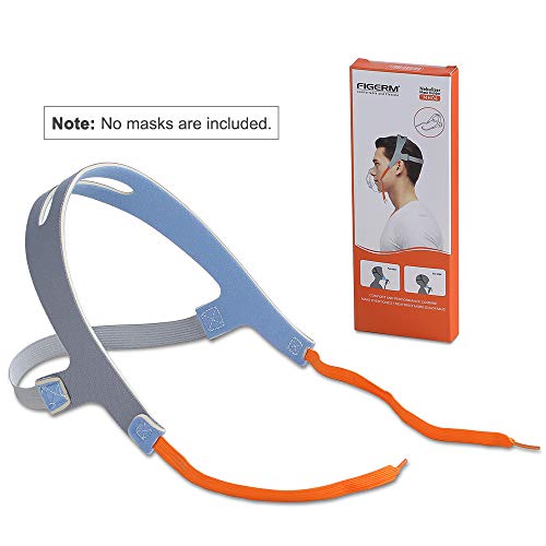 FIGERM No-Slip Secure Mask Strap, Mask Holder for Cool Mist Inhaler Compressor System, Comfortable Adjustable Head Straps for Children and Adults - Image 2