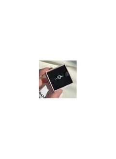 PANDORA "Embrace Nature's Beauty: The Pandora Green Heart Ring - A Stunning Symbol of Harmony and Renewal, Meticulously Crafted to Add a Touch of Vibrant Elegance to Your Jewelry Collection, Perfect for Celebrating Special Moments and Cherished Memories."  - Image 4