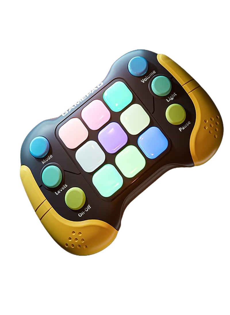 Excefore - 5 Modes Handheld Game for Kids Aldult Pop It Fast Quick Push Button Popper Poppet Game Push Pop Game It Fidget Toys Electric Music Toys Whack a Mole Puzzle Game Machine for Birthday Gifts - Image 1