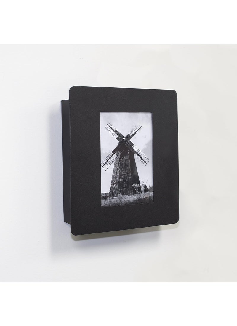 BARSKA Barska CB12374 4X 6 Picture Wall Mount Photo Frame Key Cabinet Black  - Image 5