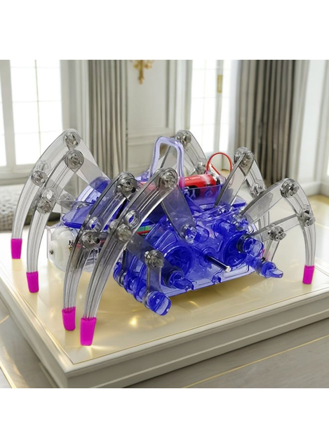Children's Educational Electric Spider Robot DIY Assembly Intelligence Toy - Image 2