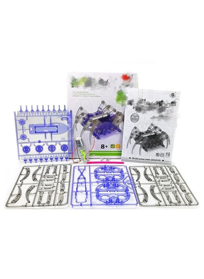 Children's Educational Electric Spider Robot DIY Assembly Intelligence Toy - Image 3