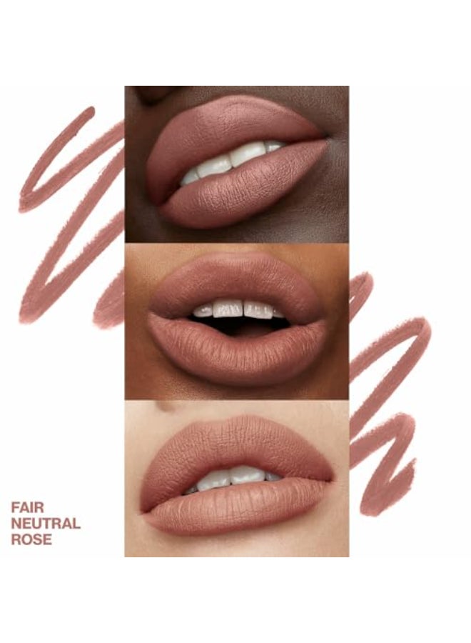 Smashbox Be Legendary Line Prime Lip Liner Pencil Creamy Long Lasting Precise Lip Liner Pencil for Shaping Sculpting Lips 004 Ounce Fair Neutral Rose - Image 3