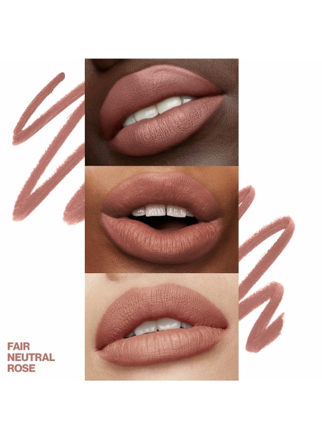 Smashbox Be Legendary Line Prime Lip Liner Pencil Creamy Long Lasting Precise Lip Liner Pencil for Shaping Sculpting Lips 004 Ounce Fair Neutral Rose - Image 4