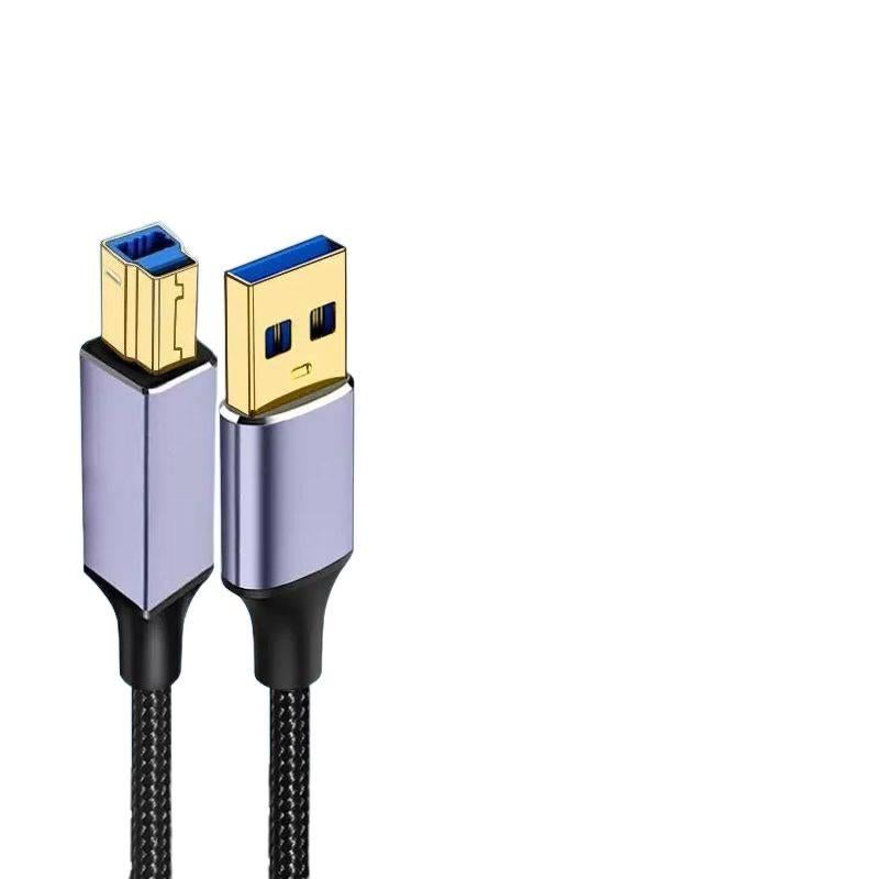 كابل بيانات بقدرة 100W وUSB 3.0 وبغلاف مضفر لـ شحن الهاتف والتابلت ونقل البيانات واستخدام المحولات والإعداد المكتبي والحمل أثناء السفر - Image 3