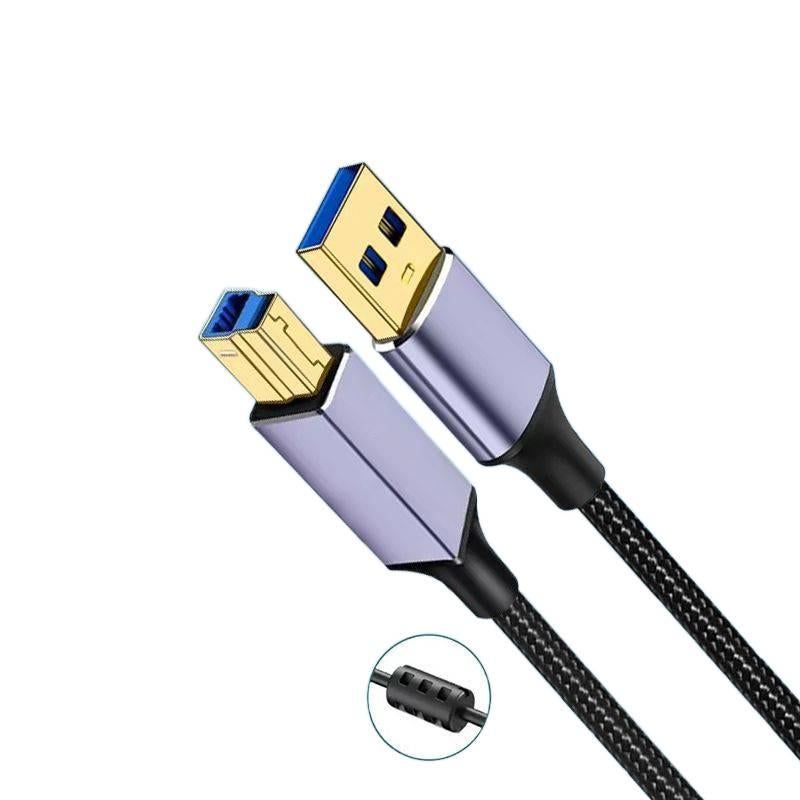 كابل بيانات بقدرة 100W وUSB 3.0 وبغلاف مضفر لـ شحن الهاتف والتابلت ونقل البيانات واستخدام المحولات والإعداد المكتبي والحمل أثناء السفر - Image 4