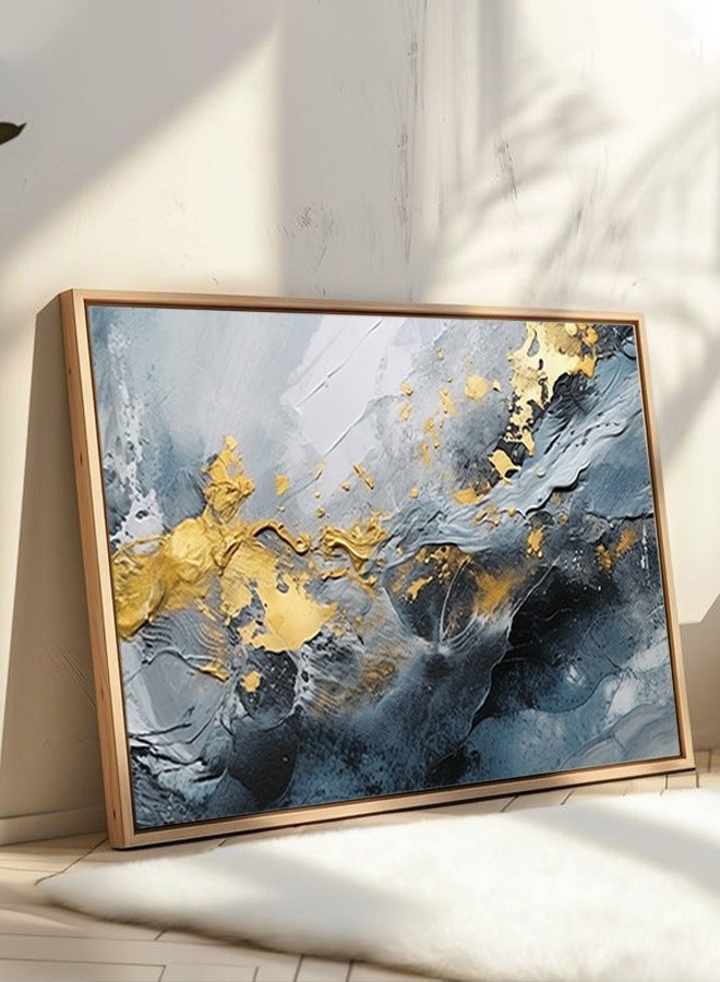 4gdran Canvas Wall Art For Wall Decoration Abstract Design With A Hollow Frame Size 120x80cm One Piece  - Image 5