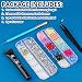BELLEBOOST Nail Art Rhinestone Glue Gel&2 Boxes 3D Charms Accessories Kit 1, 1 Pc of 15ml Rhinestone Glue(UV/LED Needed)+3D Flowers Nail Decors Gems Crystal Pearls Bow Beads with Dual-End Brush Tool And Tweezer - Image 3