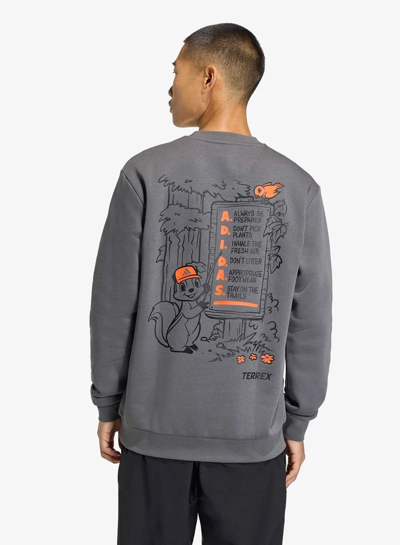 Adidas Terrex Trail Rules Graphic Sweatshirt