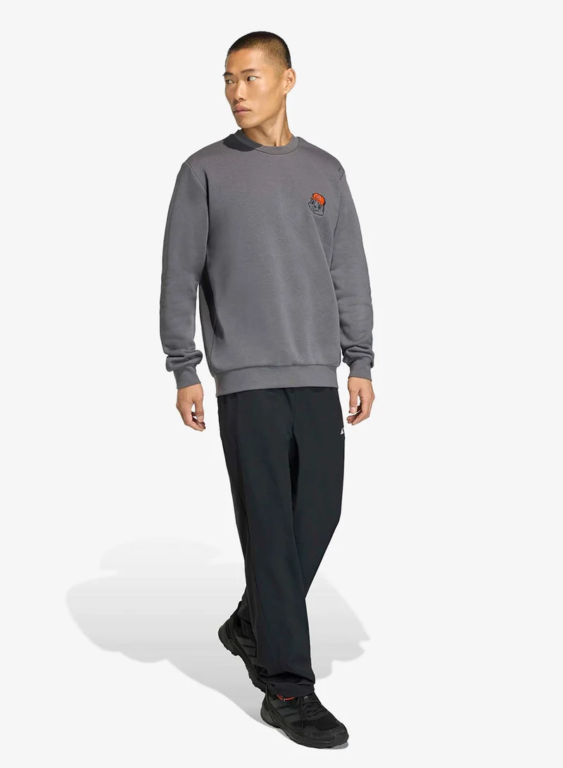 Adidas GREFIV Terrex Trail Rules Graphic Sweatshirt for Men | Best Price UAE